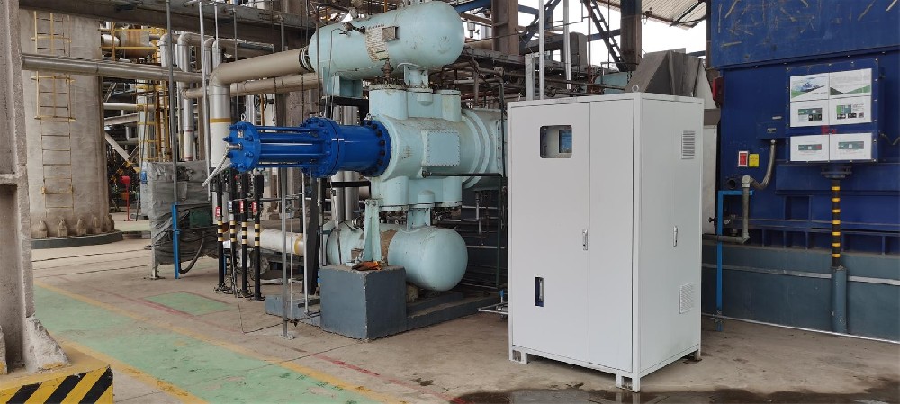 2021年度海科瑞林循环氢压缩机K5201B余隙无级调节气量节能装备系统